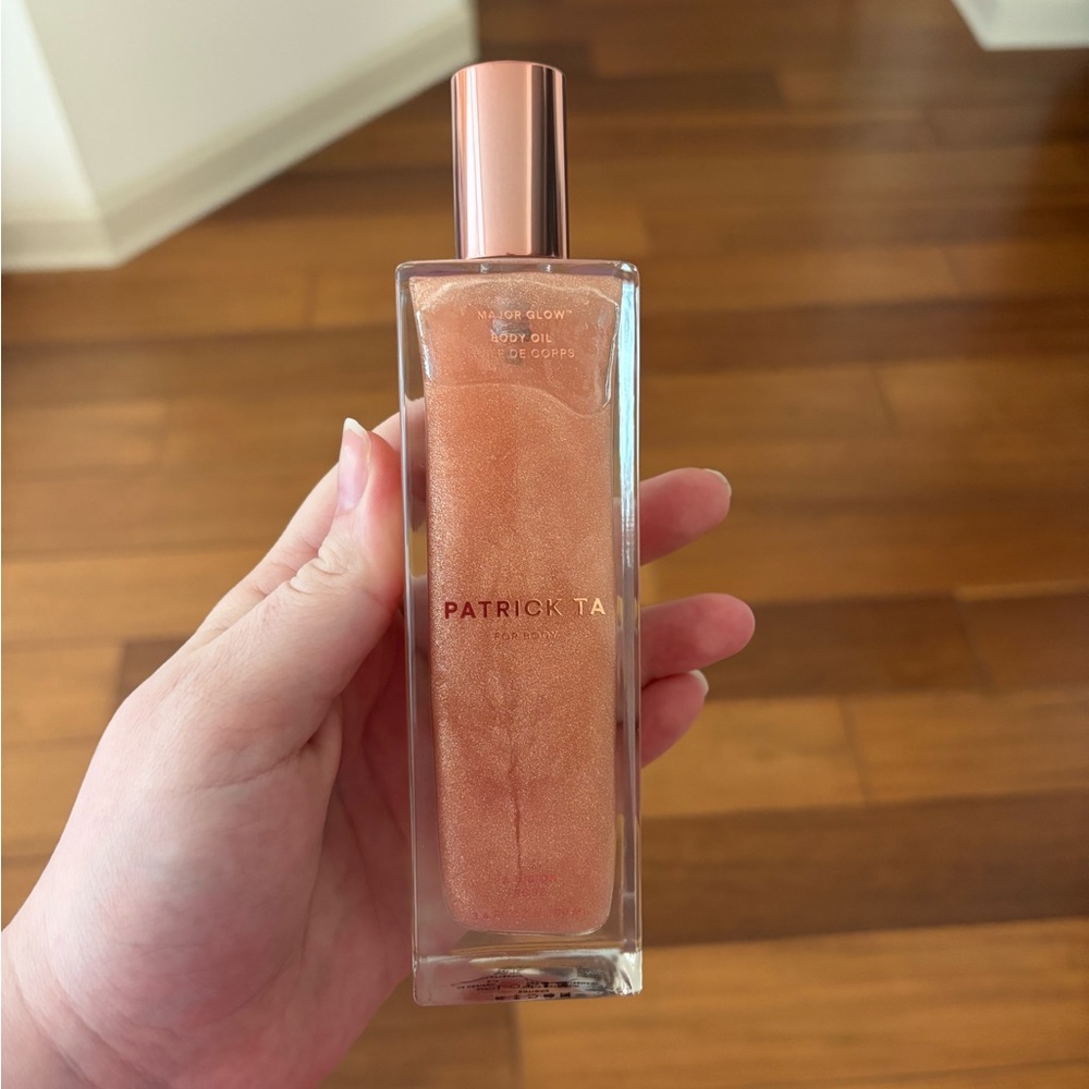 Patrick Ta Major Glow Body Oil - Shimmering Rose Gold